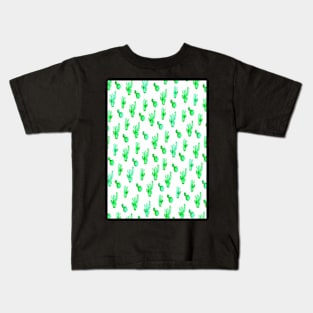 Cacti print, Cactus print, Green cacti, Cacti pattern, Pattern, Modern art, Wall art, Print, Minimalistic, Modern Kids T-Shirt
